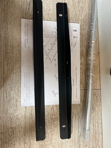 Компьютерный стол Маркос с механизмом подъема 140х80х75 орех кантри / белый фото покупателя 49