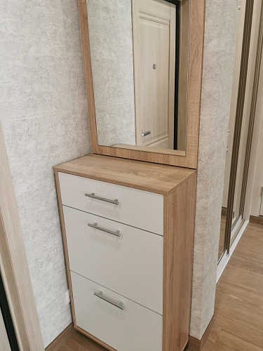 Зеркало ПЗ-3 беленый дуб фото покупателя 1