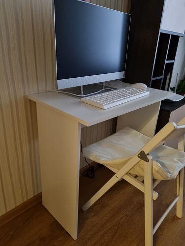 Стол письменный Kiwi белый  - Уцененный экземпляр фото покупателя 132