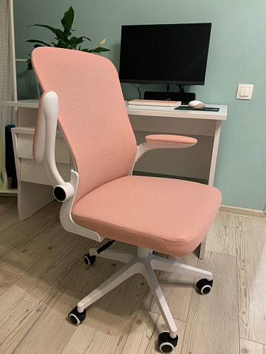 Компьютерное кресло Konfi light gray / white фото покупателя 46
