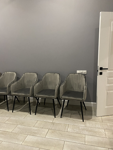 Стул на металлокаркасе Slam dark beige фото покупателя 15