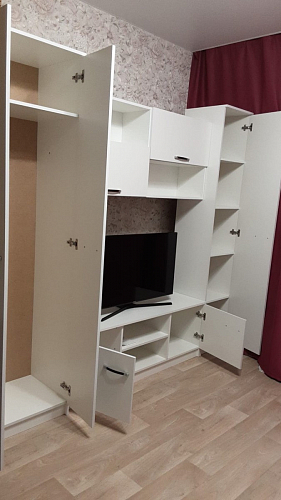 Готовая гостиная Бертелена дуб крафт серый / серый графит фото покупателя 90