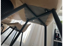 Стул на металлокаркасе Вейв светло-серый (hl 63) / 10К черный каркас фото покупателя 191