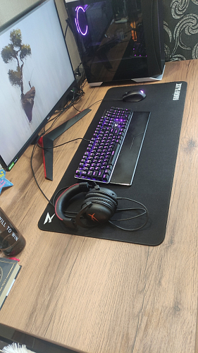 Деревянный стол Лота Лофт 140х80 черный матовый / бетон светлый фото покупателя 193