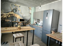 Барная стойка Дилан Лофт 120х40х90 бетон светлый фото покупателя 81