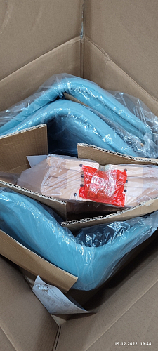 Стул Bonuss blue / wooden legs фото покупателя 61