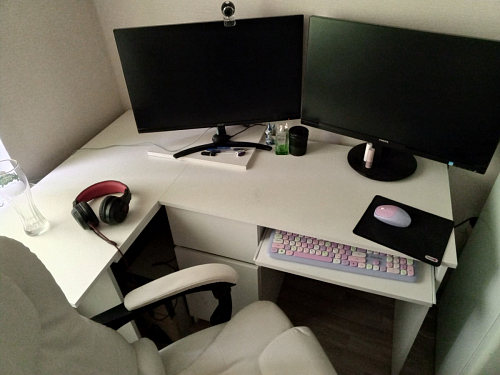 Стол письменный Kiwi дуб сонома фото покупателя 93