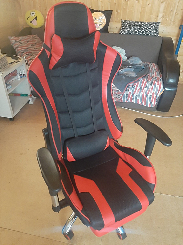 Компьютерное кресло Kano 1 red / black фото покупателя 93