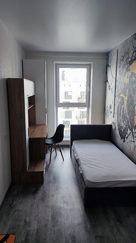 Письменный стол Лайт 03.243 дуб золотой (craft) / белый премиум фото покупателя 204