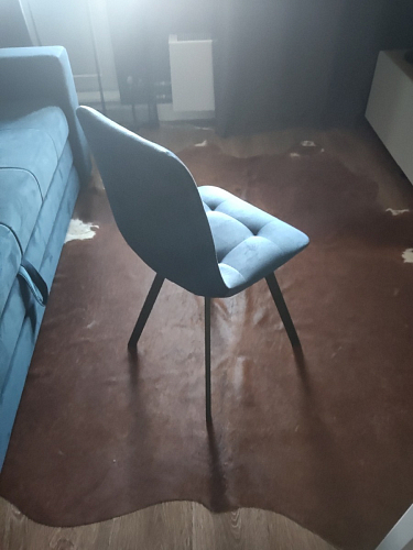 Стул на металлокаркасе Чилли бирюзовый / черный фото покупателя 1413