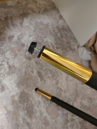 Стул на металлокаркасе Gabi latte / gold / black фото покупателя 305