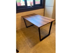 Стол Лота Лофт 140 25 мм черный матовый / бетон фото покупателя 419