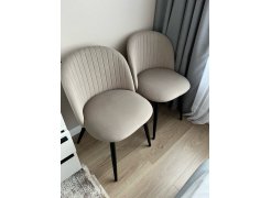 Стул на металлокаркасе Gabi gray / black фото покупателя 34