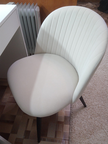 Стул на металлокаркасе Gabi gray / black фото покупателя 145