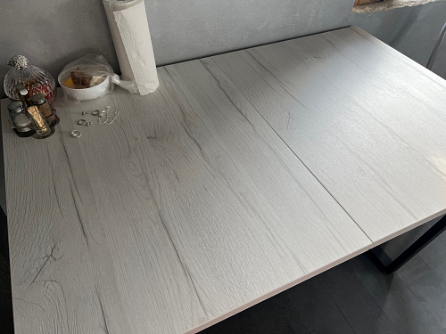 Стол раскладной Лота Лофт 120 25 мм юта / черный матовый фото покупателя 604