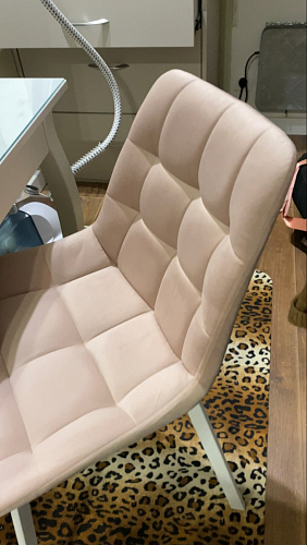 Стул на металлокаркасе Челси К крутящийся бирюзовый / черный фото покупателя 214