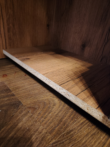 Письменный стол Битти Лофт 116х60х75 дуб вотан / черный матовый фото покупателя 116