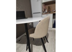 Стул на металлокаркасе Gabi gray / black фото покупателя 430