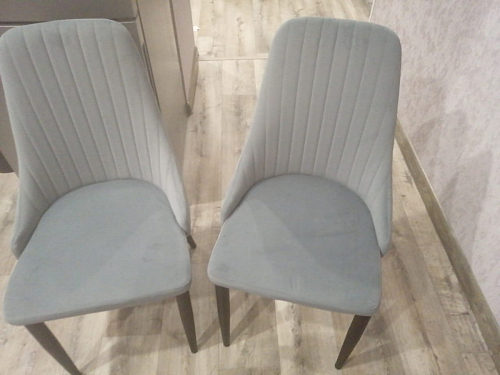 Стул на металлокаркасе Kora black / gray фото покупателя 282