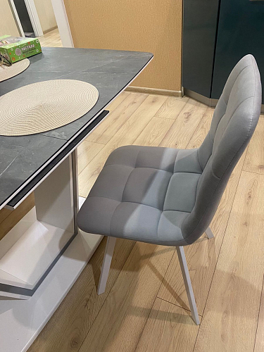 Комплект стульев Чилли 4 шт темно-серый / черный фото покупателя 243