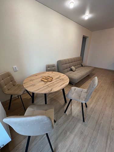 Стул на металлокаркасе Чилли бежевый / белый каркас фото покупателя 957