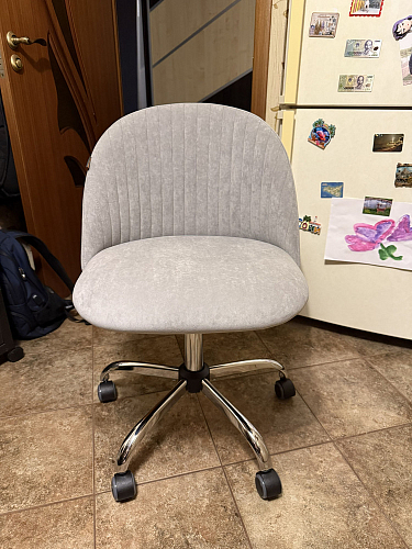 Компьютерное кресло Melody/Мелоди молочное фото покупателя 175