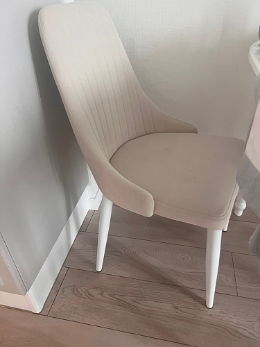 Стул на металлокаркасе Kora gray / black фото покупателя 189