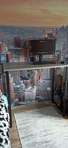 Барная стойка Дилан Лофт 120х50х90 бетон фото покупателя 39