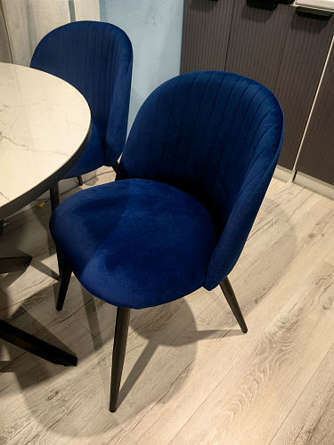 Стул на металлокаркасе Gabi gray / black фото покупателя 631