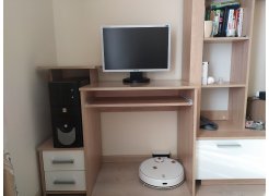 Компьютерный стол Джаз-24 левый белый фото покупателя 31