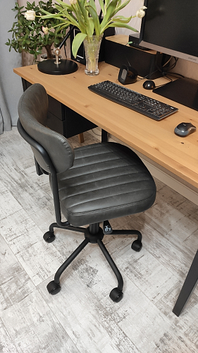 Компьютерное кресло Slim/Слим серый фото покупателя 10