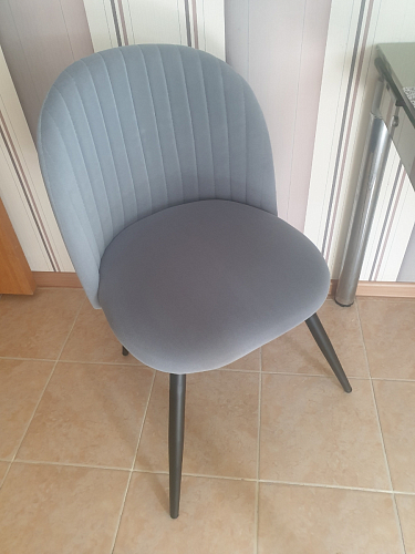 Стул на металлокаркасе Gabi green / black / silver фото покупателя 273