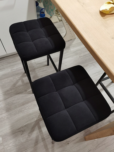 Барный стул Лофт линкольн белый / белый матовый фото покупателя 76