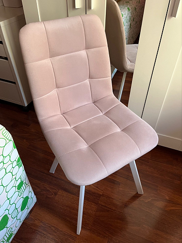 Стул на металлокаркасе Чилли К черный / зеленый фото покупателя 235