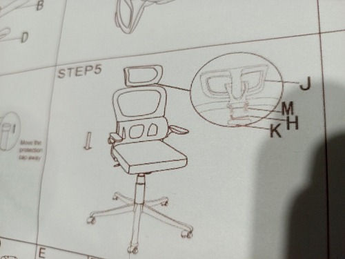 Компьютерное кресло Sprut light gray фото покупателя 3