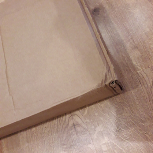 Письменный стол Лайт 03.243 дуб золотой (craft) / белый премиум фото покупателя 24