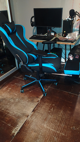 Компьютерное кресло Kano 1 light blue / black фото покупателя 205