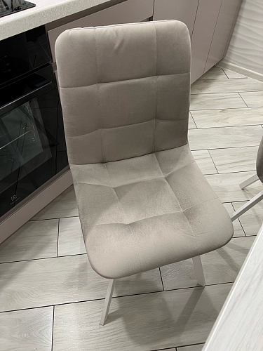 Комплект стульев Чилли 2 шт бежевый / черный фото покупателя 1363