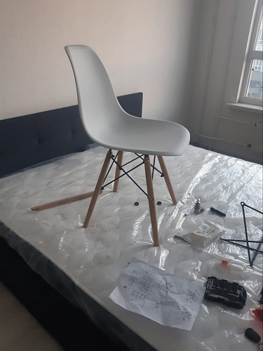 Стул Eames PC-015 белый фото покупателя 291