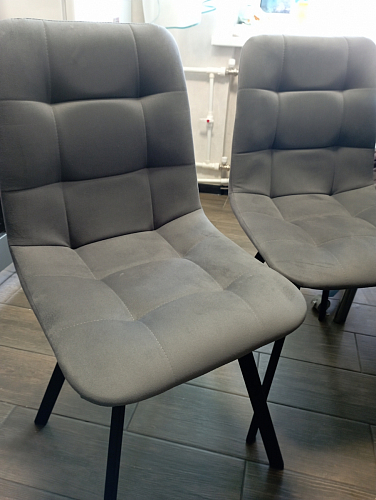 Комплект стульев Чилли 2 шт бежевый / черный фото покупателя 1174