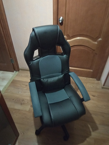 Компьютерное кресло Driver серый / черный фото покупателя 1