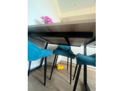 Стол Лота Лофт 120 25 мм сабия / черный матовый фото покупателя 17