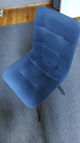 Комплект стульев Чилли 4 шт темно-серый / черный фото покупателя 423