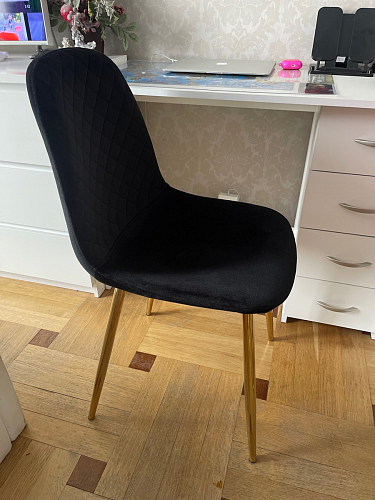 Стул на металлокаркасе Dabl 01 champagne / gold фото покупателя 77