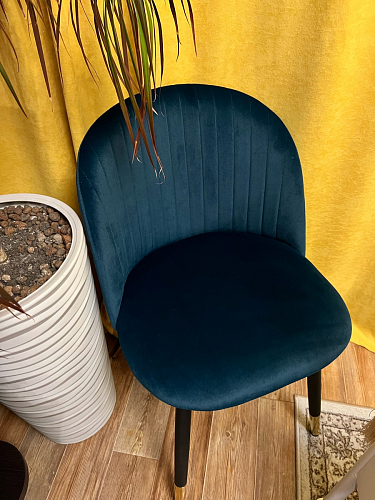 Стул на металлокаркасе Gabi latte / gold / black фото покупателя 200