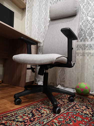 Компьютерное кресло Pragmatic Plt/Прагматик Плт серый C27 фото покупателя 14