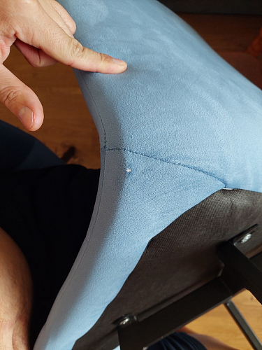 Стул на металлокаркасе Чилли зеленый / черный фото покупателя 766