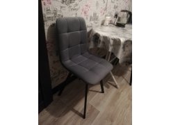 Стул Чилли 2 темно-серый  / черный фото покупателя 365