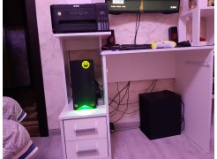 Компьютерный стол Джаз-24 левый венге фото покупателя 35