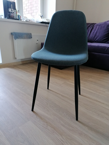 Стул на металлокаркасе Lilu pink / black фото покупателя 90